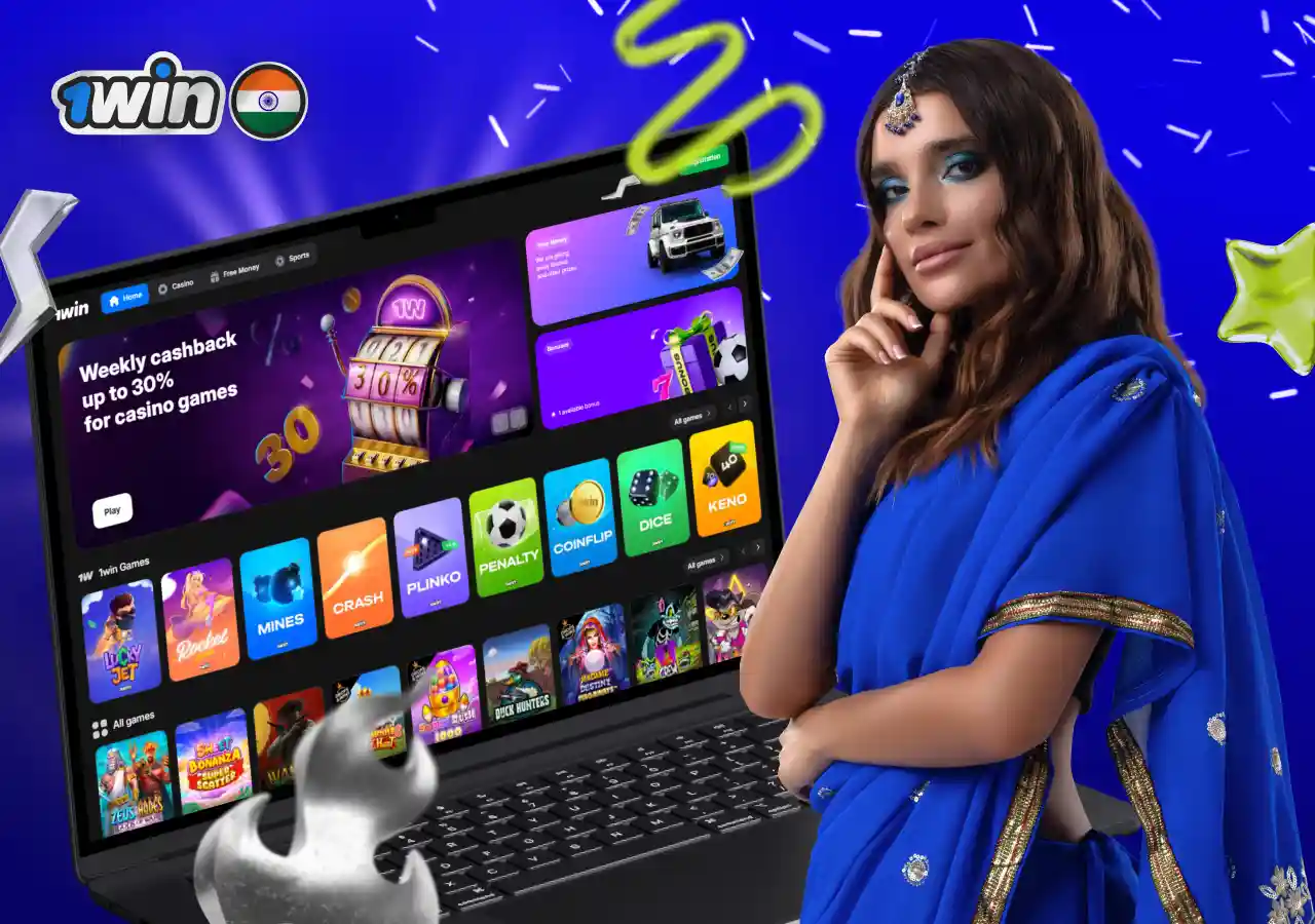 1win official casino in India